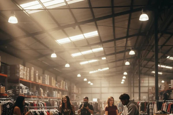 fashion nova warehouse - relevant illustration