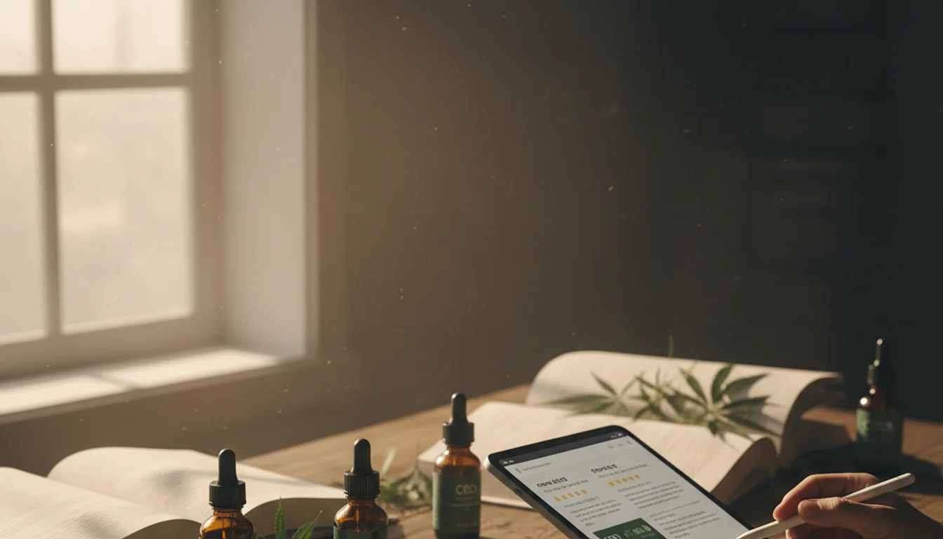 CBD reviews - relevant illustration