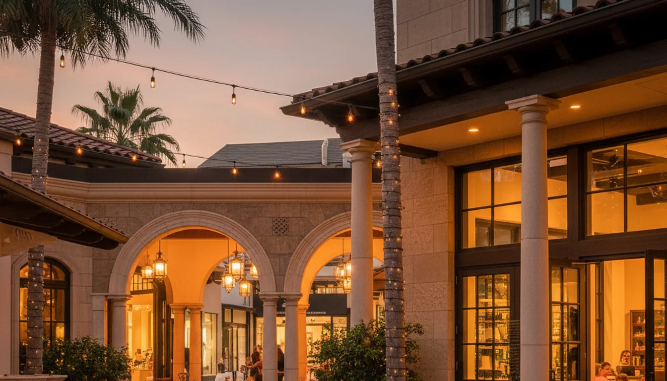 fashion island restaurants - relevant illustration