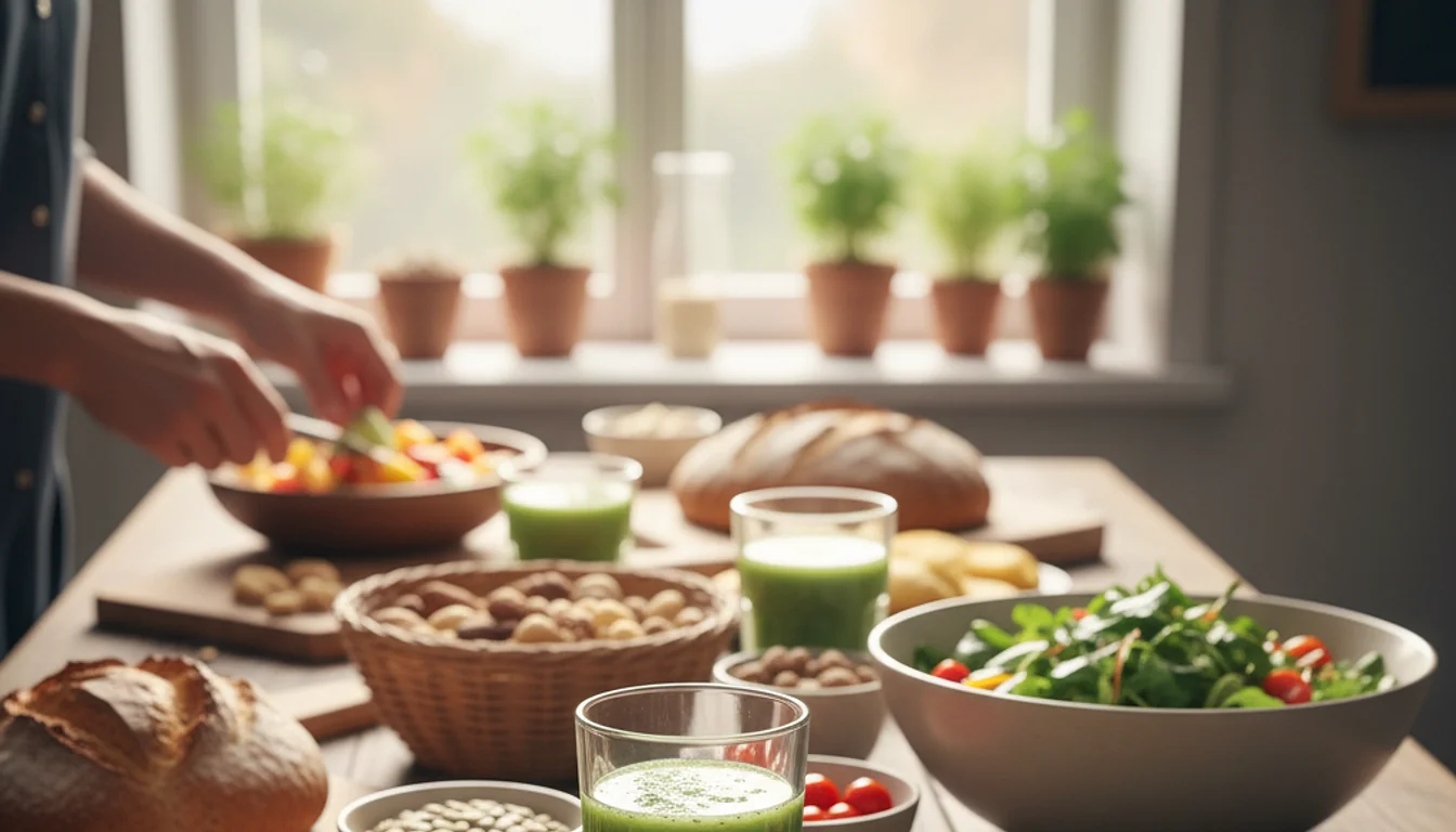 healthy nutrition habits - relevant illustration