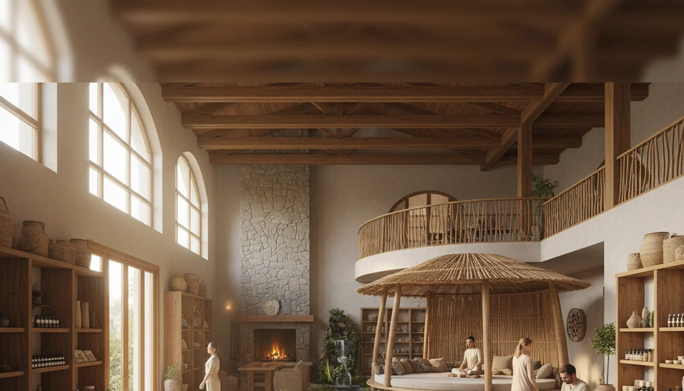 natural living center - relevant illustration