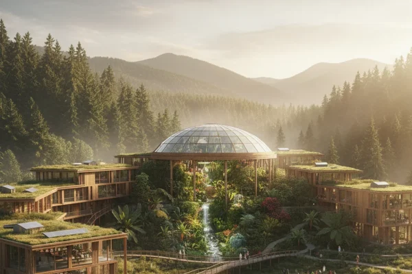 natural living center - relevant illustration