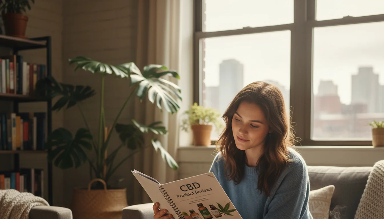 CBD Product Reviews guide - relevant illustration