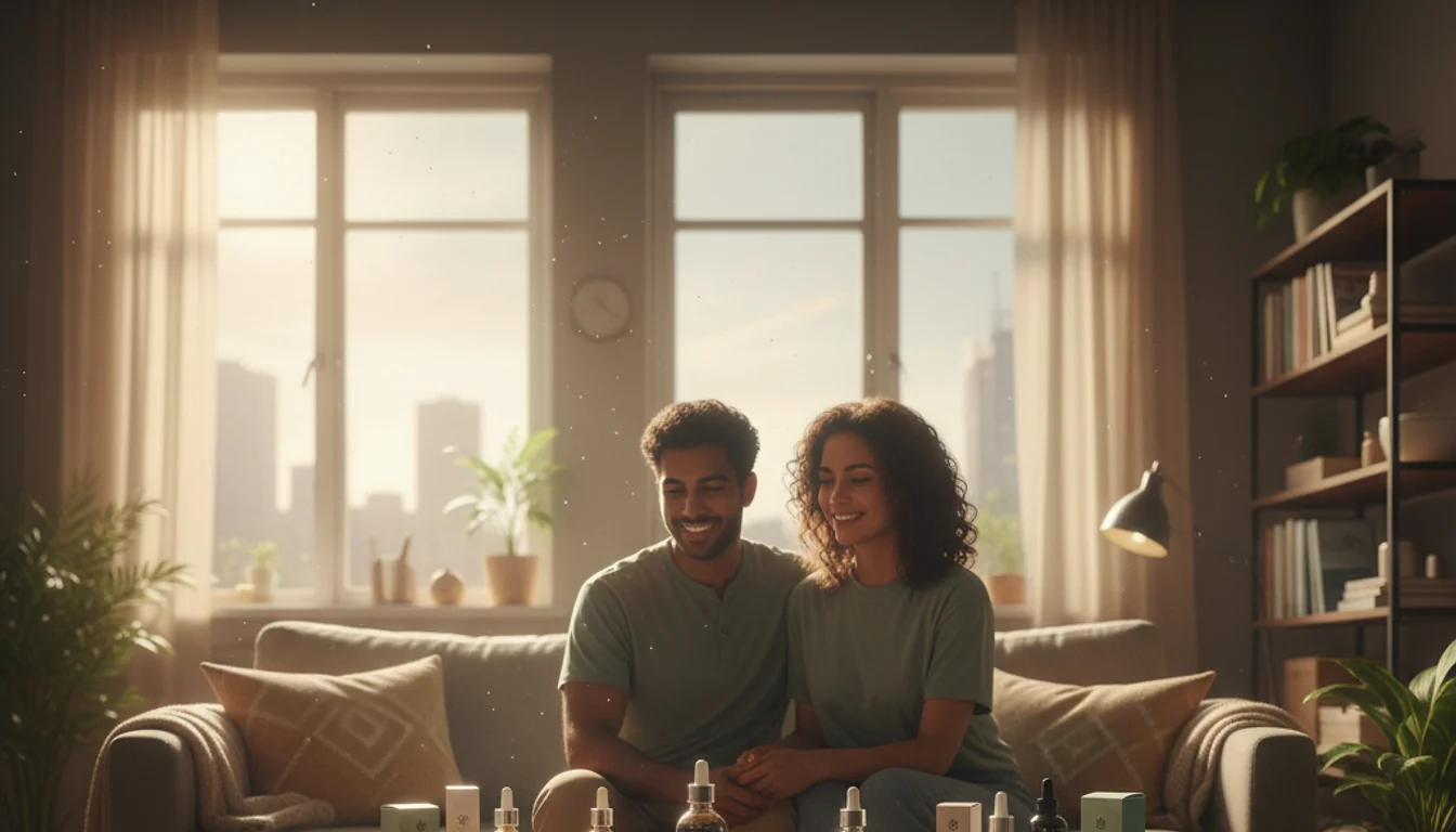 CBD oil brands - relevant illustration