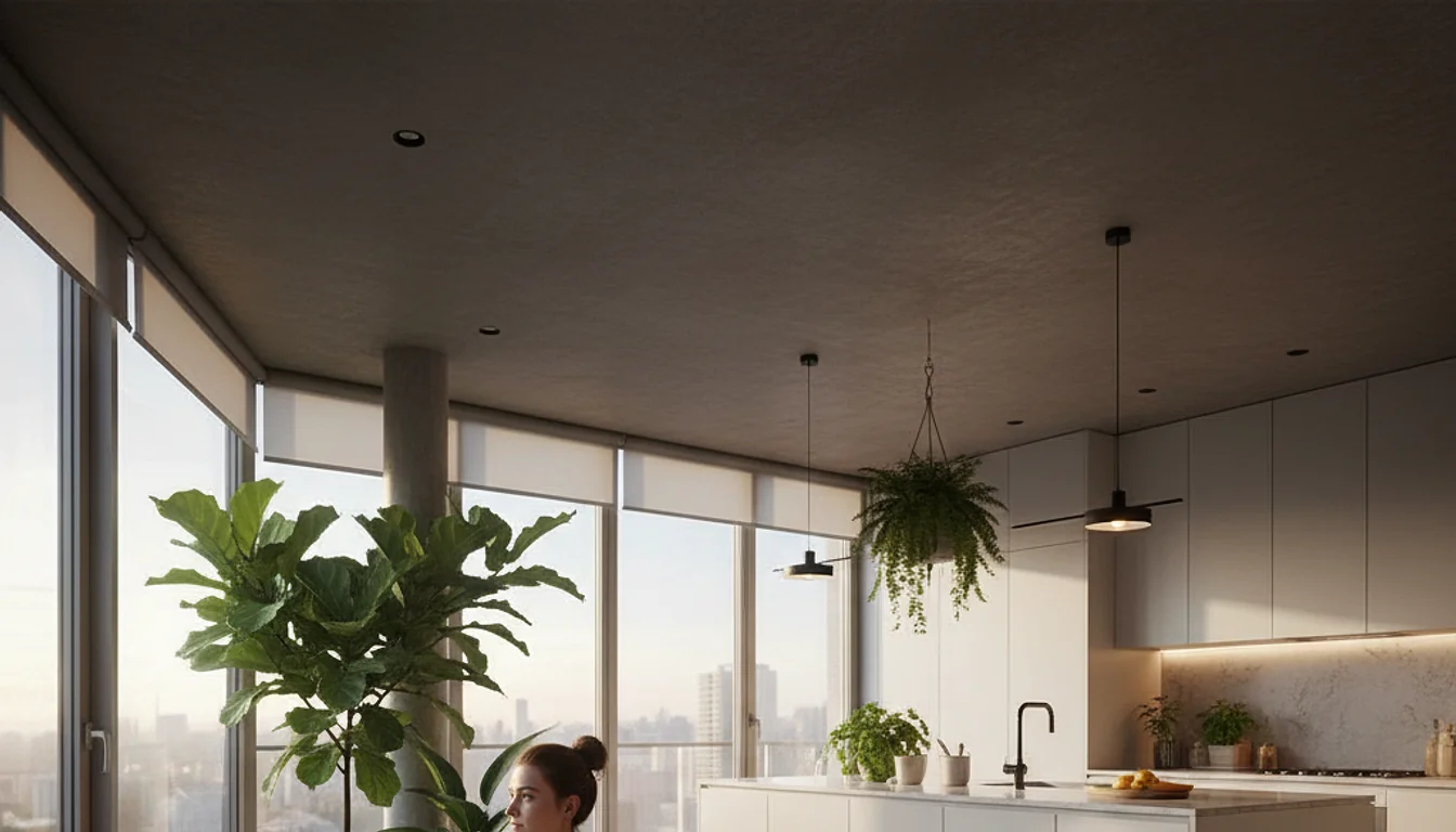 Clean living - relevant illustration