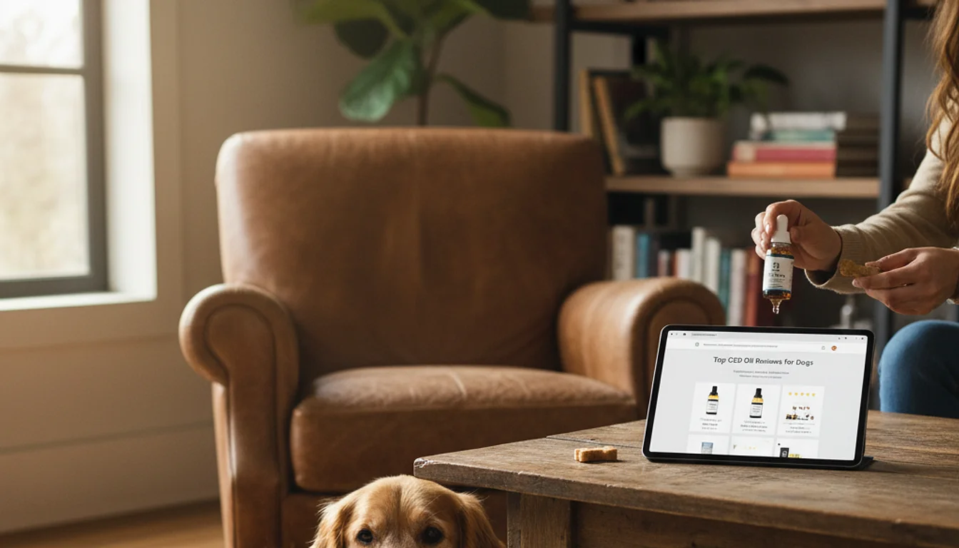 cbd oil reviews for dogs - relevant illustration