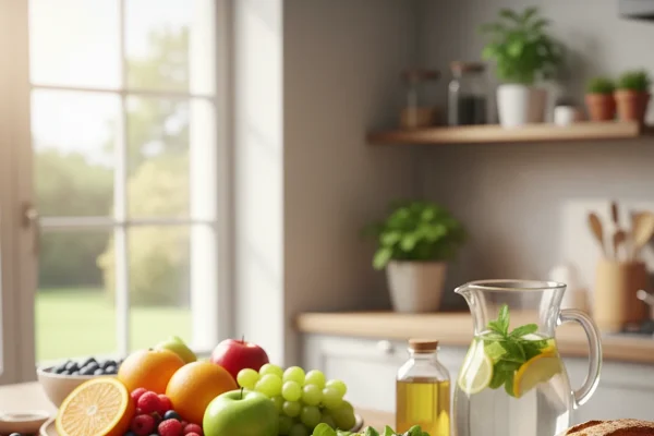 how to be healthy nutrition - relevant illustration