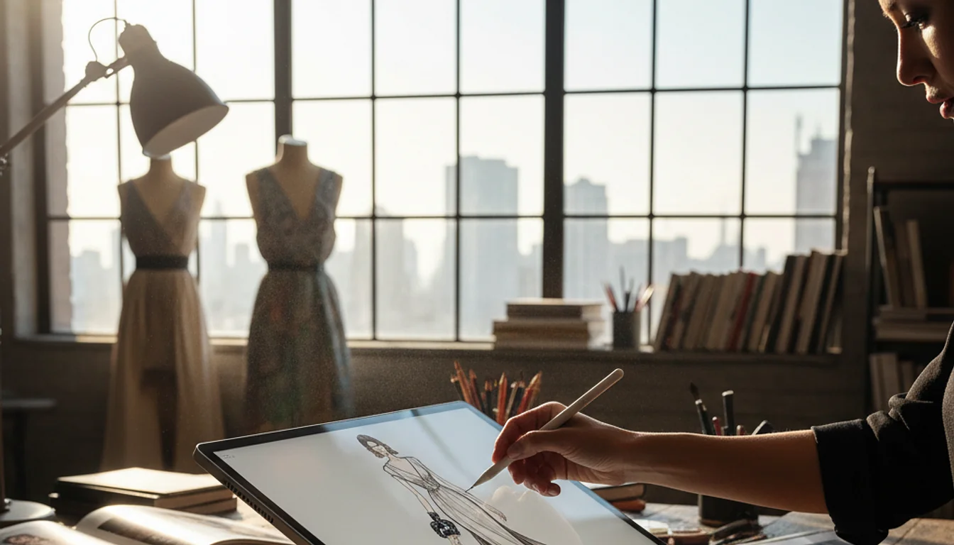 how to fashion sketch - relevant illustration