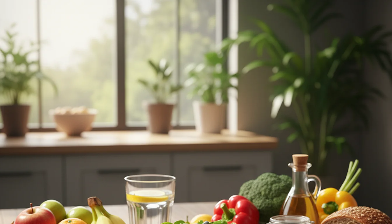 how to get healthy nutrition - relevant illustration