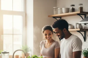 how to get healthy nutrition - relevant illustration