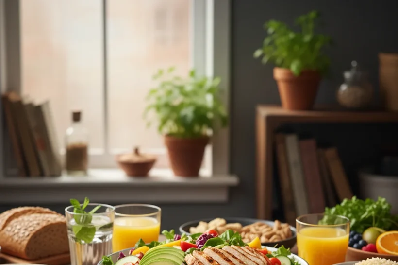 how to proper nutrition - relevant illustration