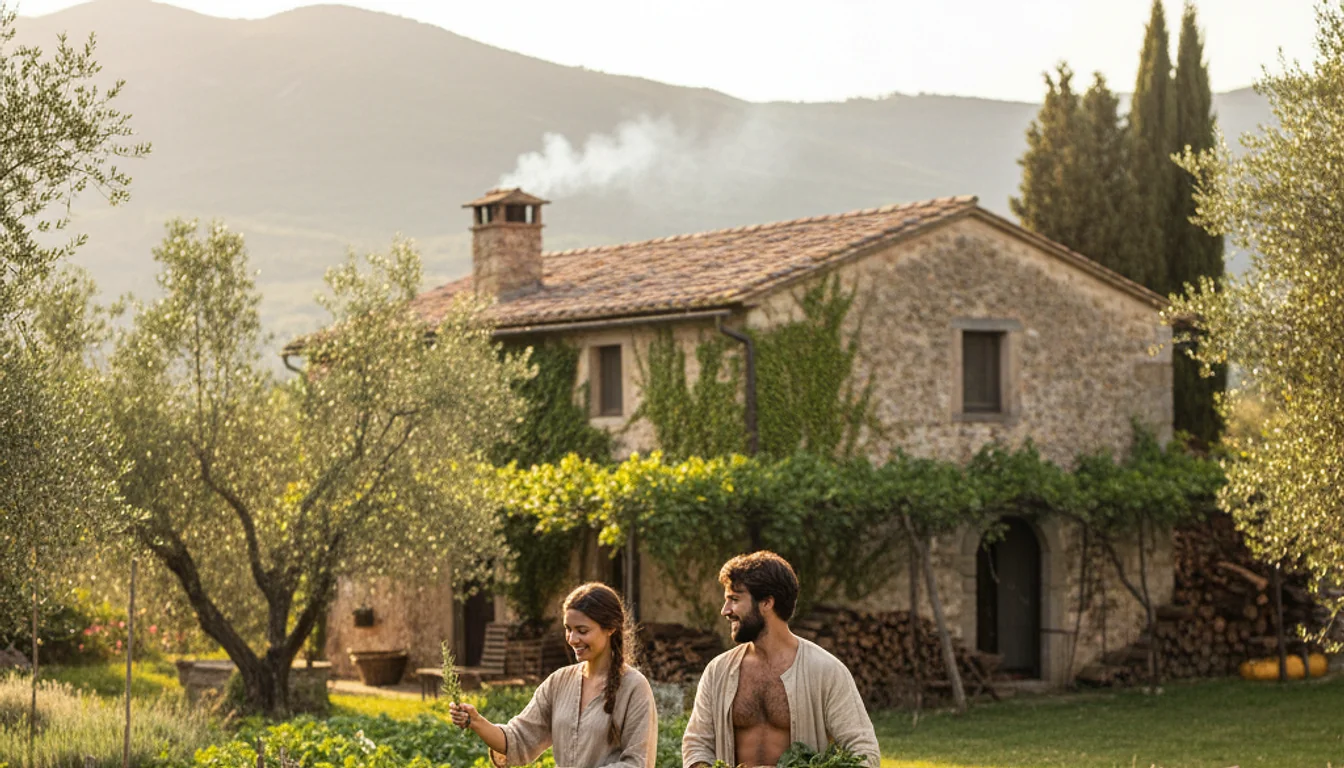 natural living antigo - relevant illustration