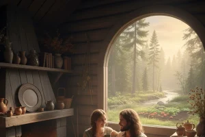 natural living antigo - relevant illustration