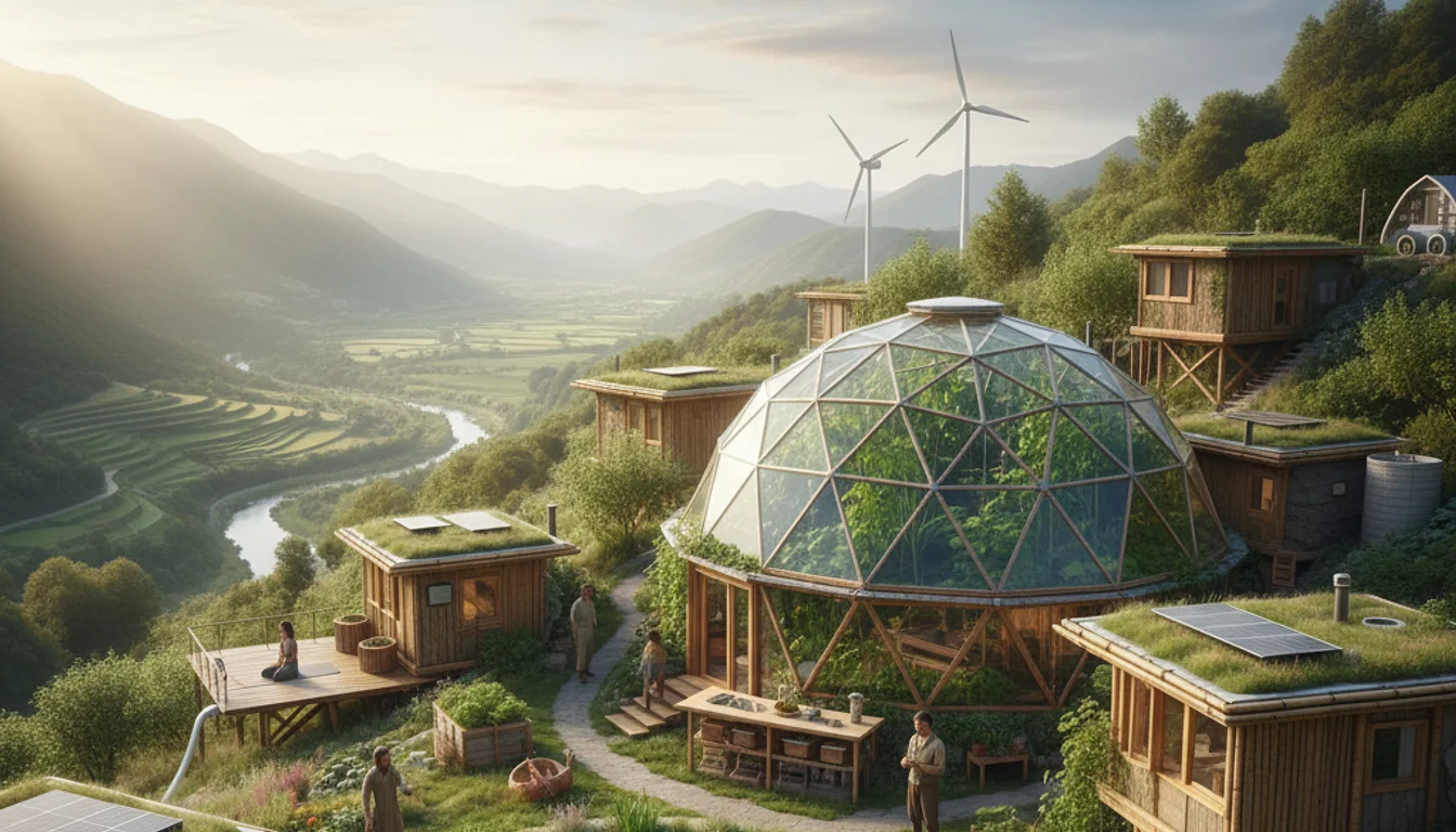 sustainable living - relevant illustration