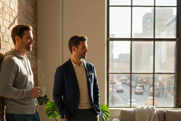 Men's clothing - relevant illustration