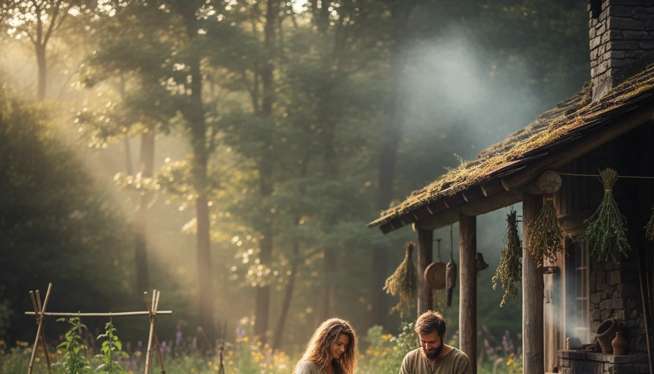 all natural living - relevant illustration