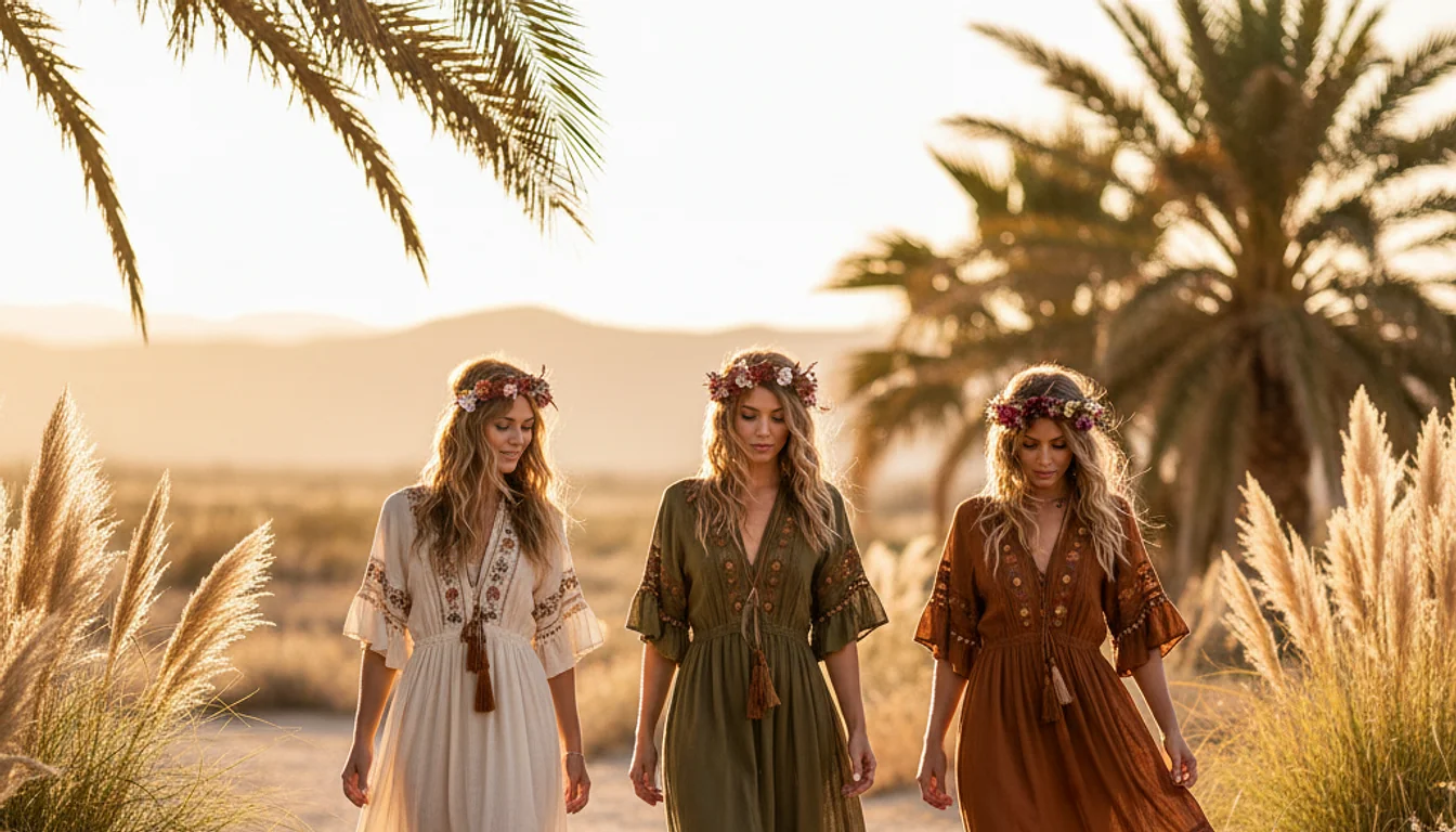 boho dresses - relevant illustration