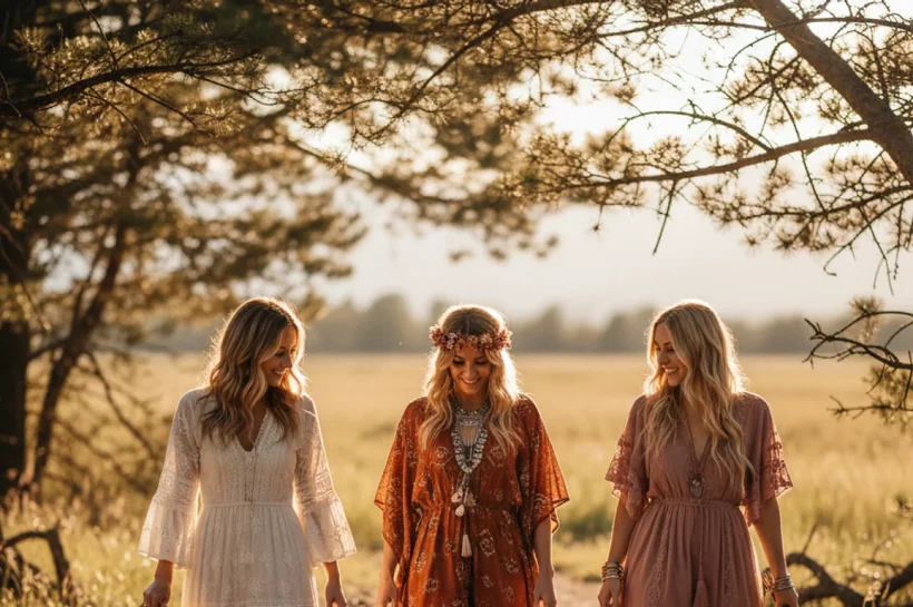 boho dresses - relevant illustration