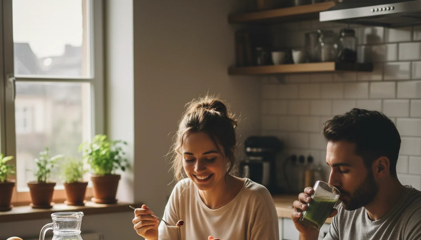 healthy eating habits - relevant illustration