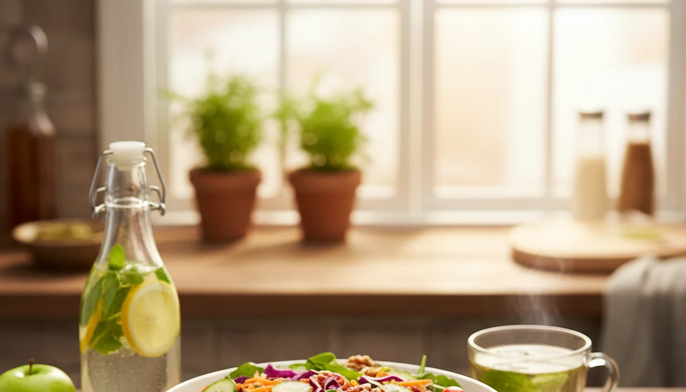 healthy liver diet - relevant illustration