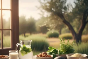 healthy liver diet - relevant illustration