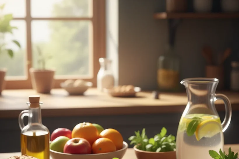 heart healthy diet - relevant illustration