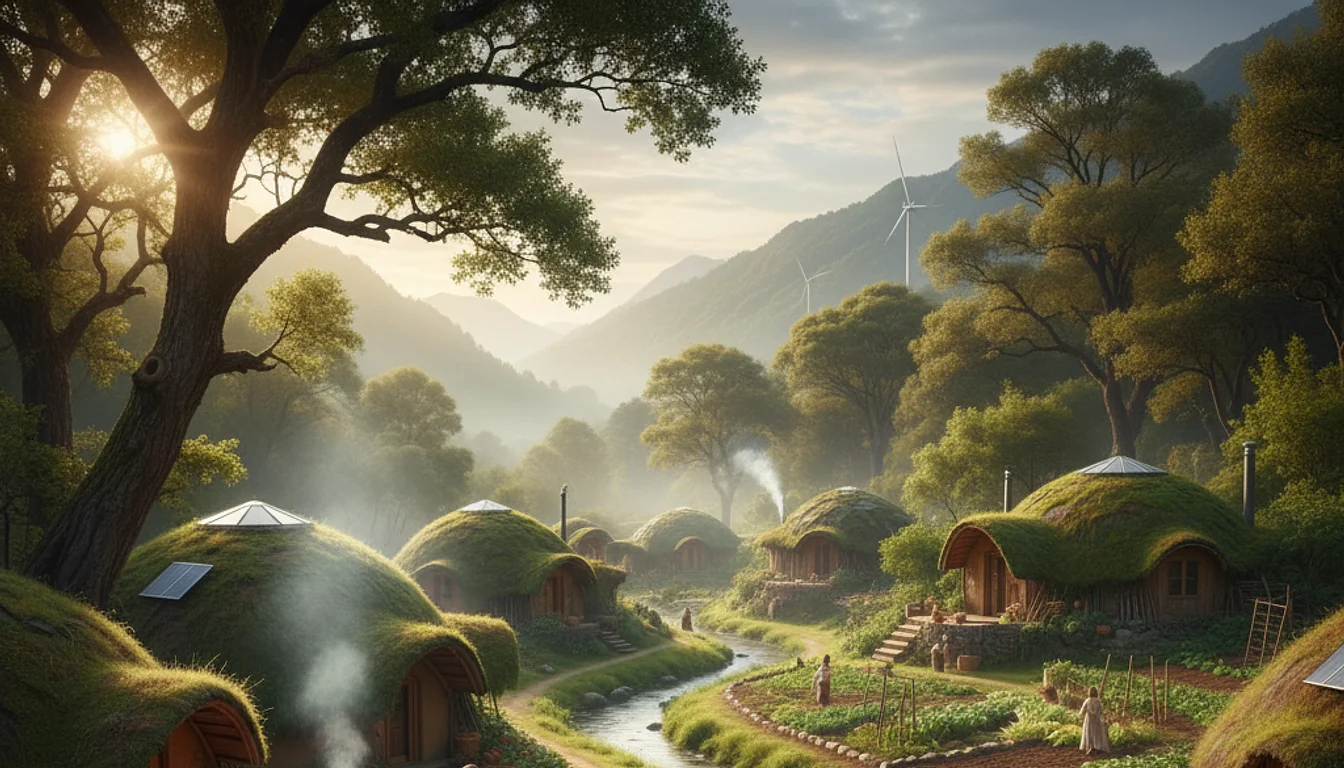 living natural way - relevant illustration