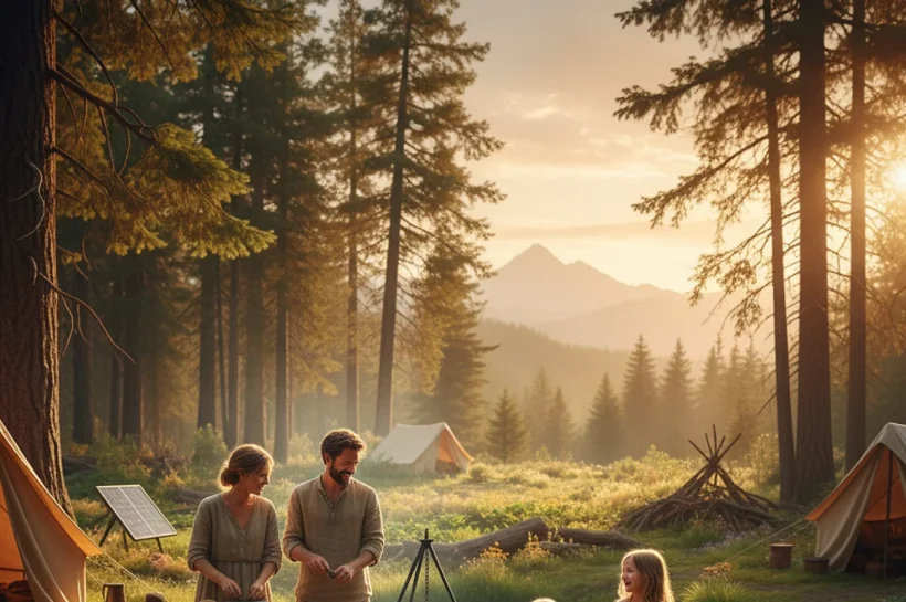 living natural way - relevant illustration