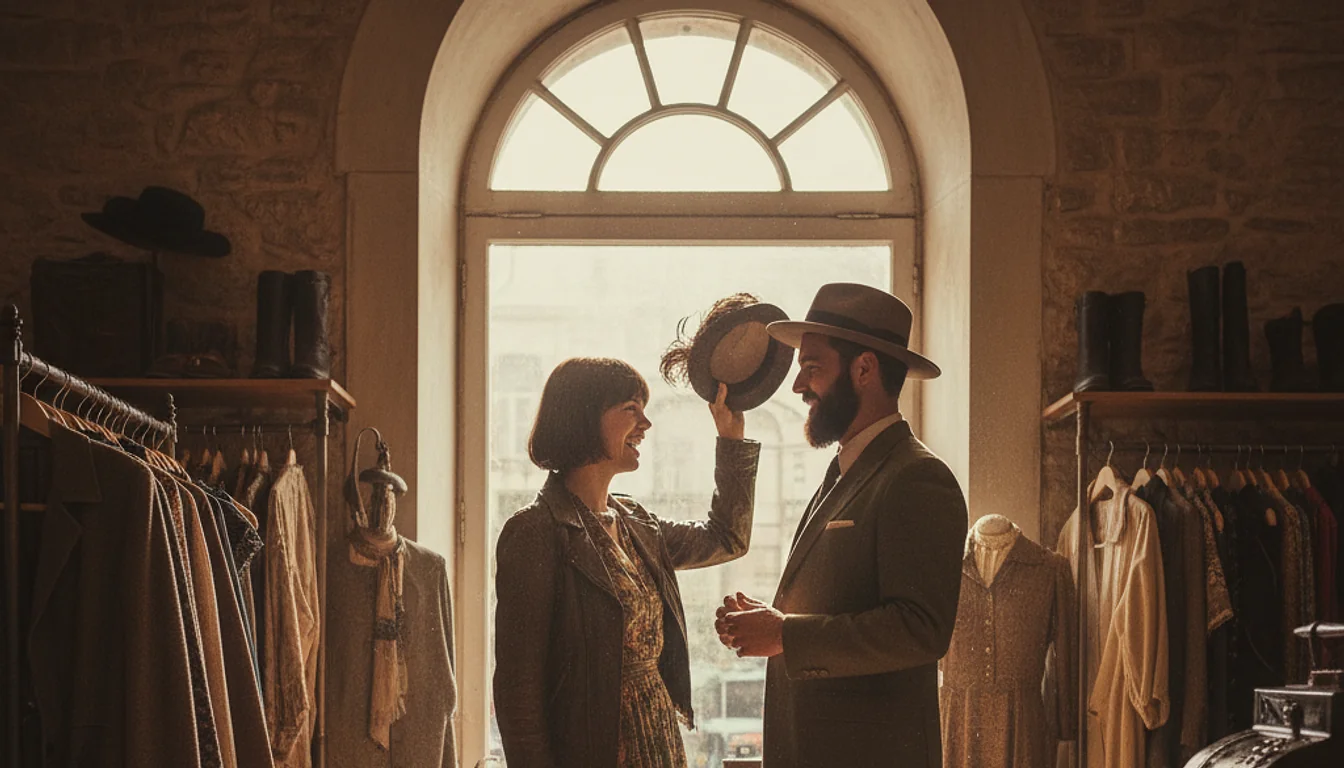 vintage clothing - relevant illustration