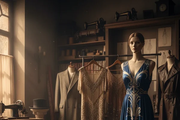 vintage clothing - relevant illustration