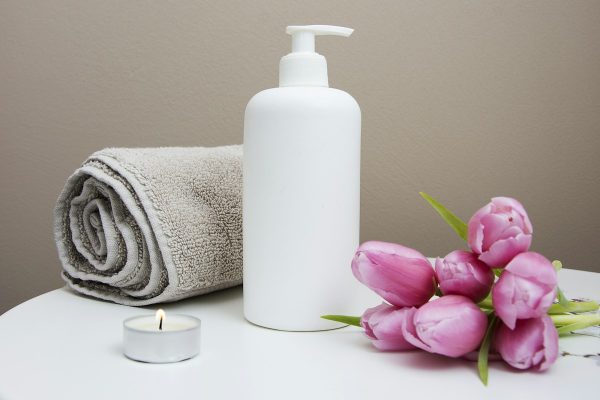 Zen minimalist eco-friendly sustainable zero-waste lifestyle essentials in tranquil room